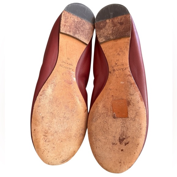 Lanvin Leather Ballet Flats - Picture 6 of 7